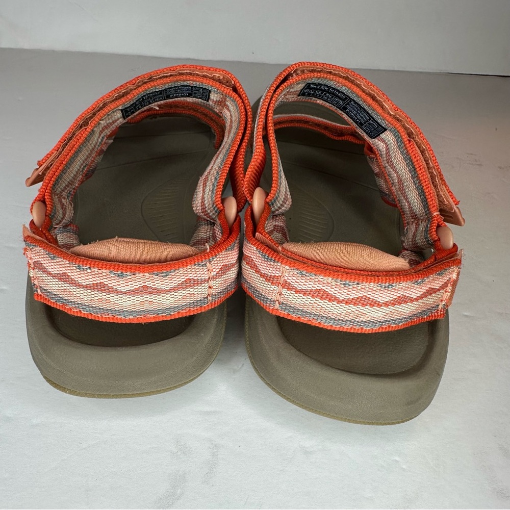 Teva Hurricane XLT2 Strap-On Sandals Orange/Pink Women Size 5 - Picture 8 of 10